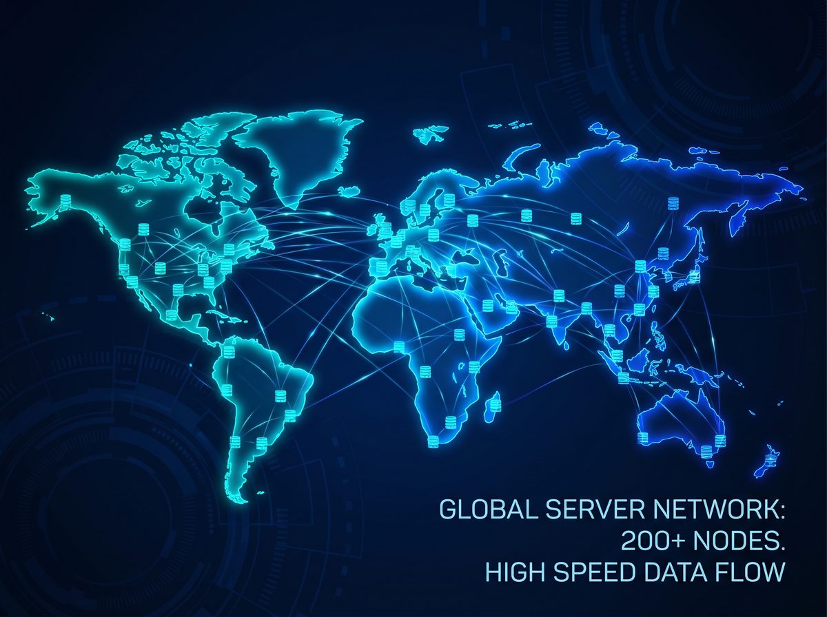 春夏加速器全球服务器节点分布图